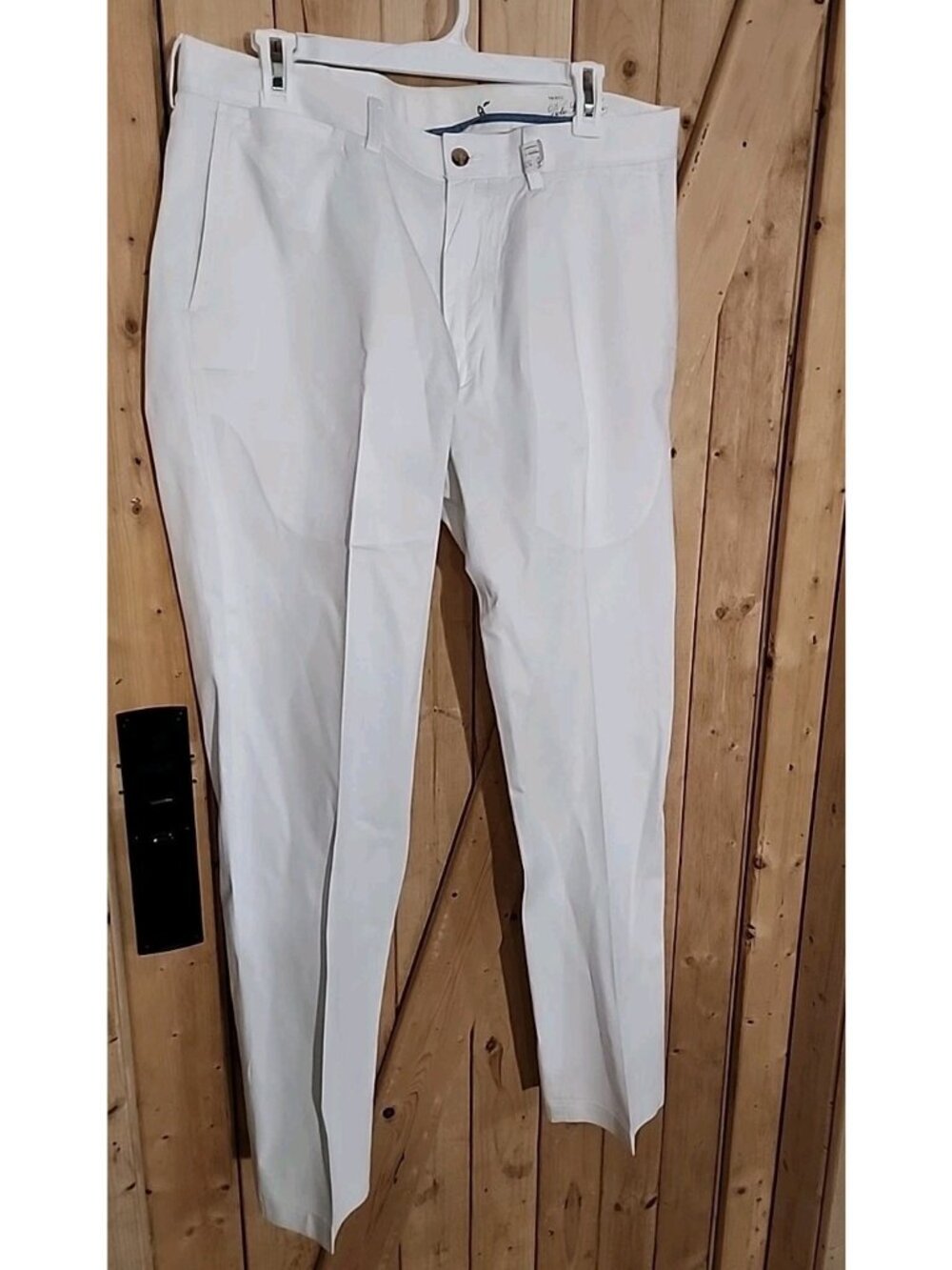 Polo Ralph Lauren Classic Fit White Chino Pants Men’s 35x30 Cotton Dry Cleaned - Picture 2 of 13